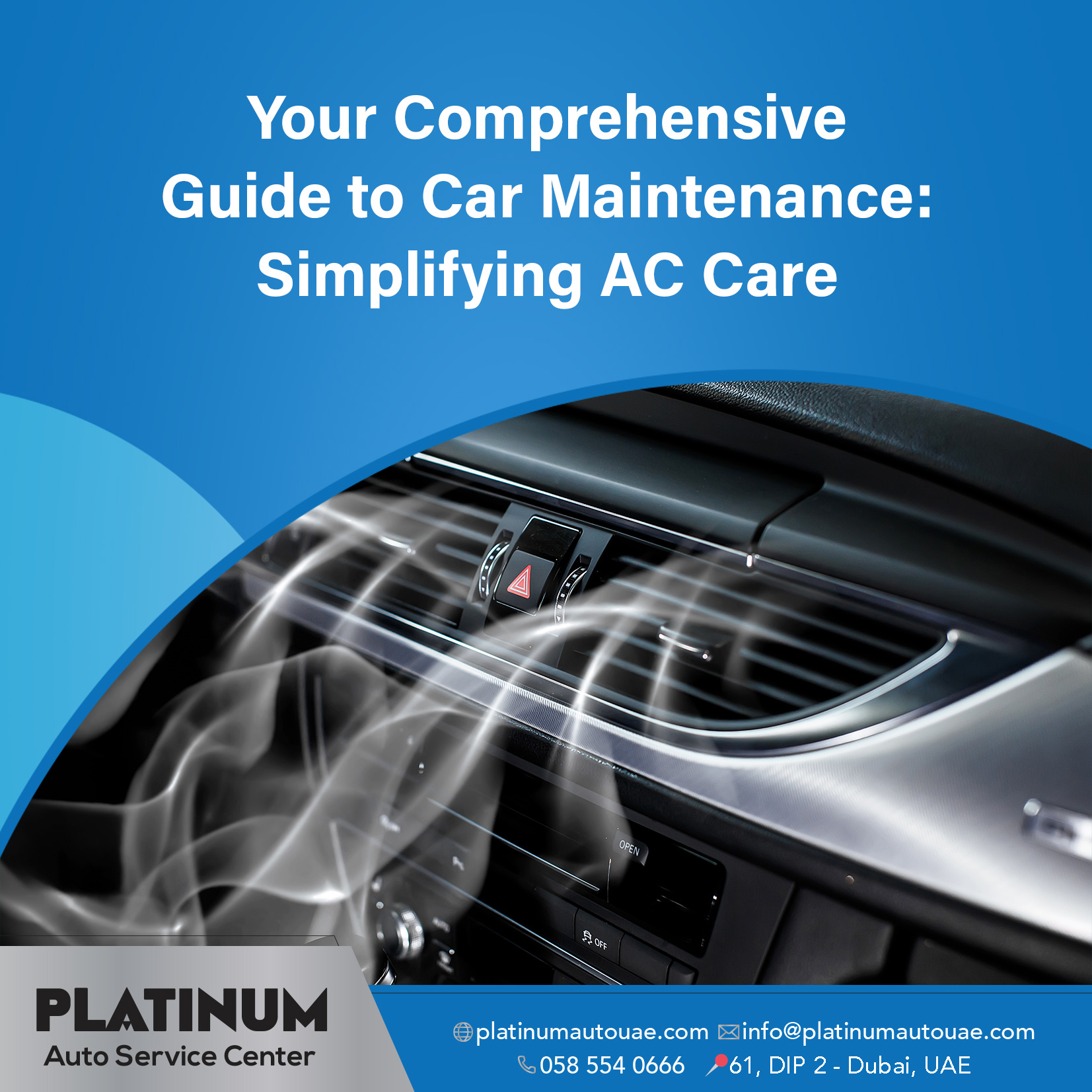 car AC maintenance in Dubai